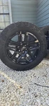 Set 4 Aluminum Rims And Tires Off 23 Silverado Trail Boss Used. Price: $1500.00.