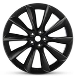 New Wheel For 2016-2021 Tesla Model X Front 22 Inch Painted Black Alloy Rim. Price: $396.32.