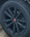 2018 F-pace Oe Wheel 20X8-1/2 5 Spoke Double W/notched Black Jaguar Used. Price: $376.30.