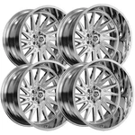 (set Of 4) Tis 547C 24X12 8X6.5" -44MM Chrome Wheels Rims 24" Inch New. Price: $3672.00.