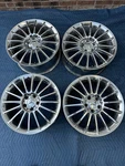 2005-11 Mercedes R171 SLK55 Amg Wheels Staggered Set 18X7.5 / 8.5 Oem Chrome Used. Price: $1200.00.
