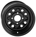 Quadboss 608491 Steely Wheel 12X7 - 4+3 4/110 New. Price: $68.99.