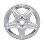 Refurbished Painted Silver Aluminum Wheel X 6.5 36116769409 Remanufactured. Price: $212.10.