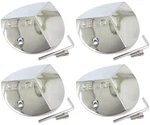 4X New Helo Chrome Bolt Center Caps 3/16" For 20" Wheel Only HE357 821L160. Price: $60.00.