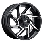 Vision 422 Prowler 20X12 8X180 Offset -51 Gloss Black Machined Face (qty 1) New. Price: $342.31.