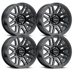(SET-4) Raceline Outlander Black 17X8.5 6X120 +18MM Wheels Rims Inch New. Price: $1095.00.
