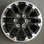 Toyota Machined Black Tundra Sequoia Original Wheel 18X7.5 2022-2025 Alloy 75600 Used. Price: $145.84.