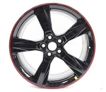 New Oem Gm 20"X9.5" Rear Black W/ Red Stripe 5-SPOKE Rim 23333848 Camaro 16-23. Price: $459.95.