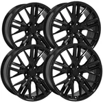 (set Of 4) Oe Wheels CV25 20X8.5 5X120 +35MM Gloss Black Rims 20" Inch New. Price: $1111.96.
